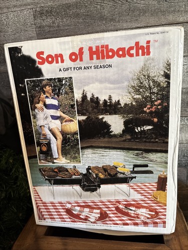 Vtg deadstock son hibachi - deadstock,