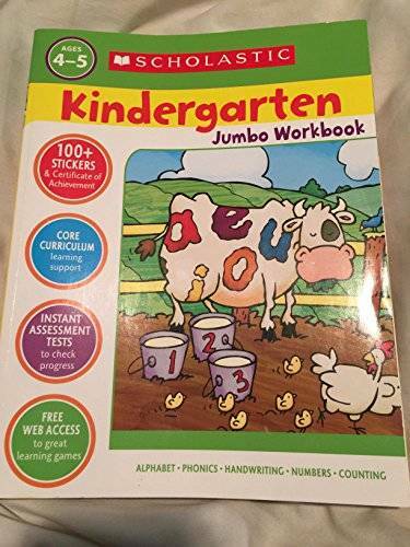 Scholastic kindergarten jumbo - kindergarten,