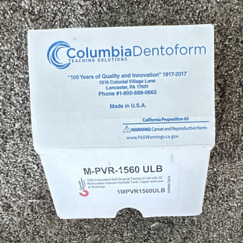 Columbia dentoform typodont - columbia,