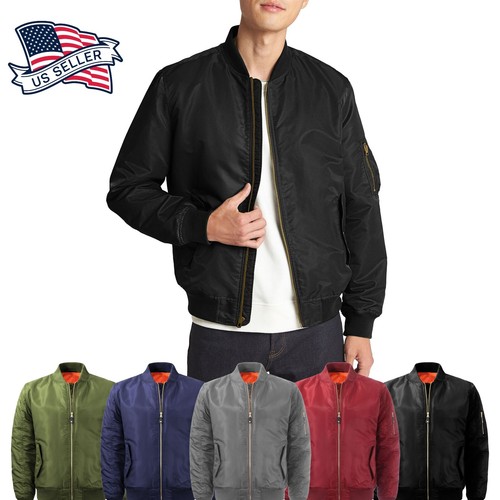 Mens bomber jacket - jacket, winter