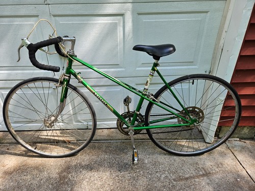 Vintage green peugeot women - green,