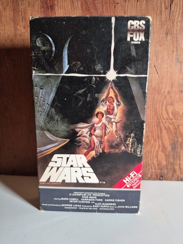 Star wars original 1977 - 1977, vhs