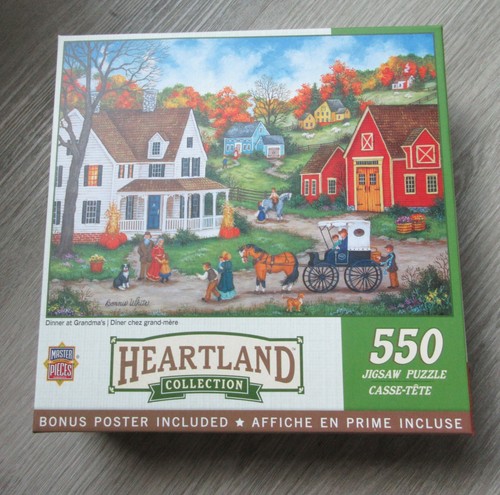 550 piece bonnie white - white, art