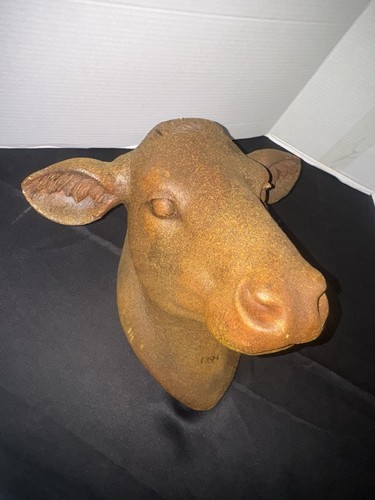 Cow head wall mount - cow,