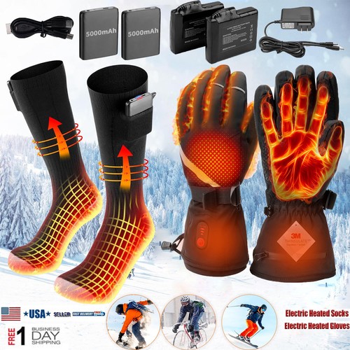 Electric heated socks - socks, +heated