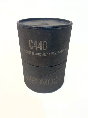Vintage 105mm blank howitzer - vintage,