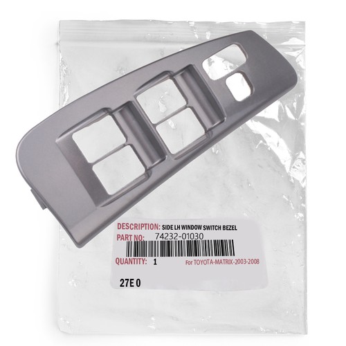 Window switch control bezel - window,