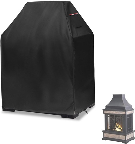 Outdoor fireplace cover heavy - fireplace,