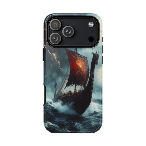 Phone ink viking ship - phone, •