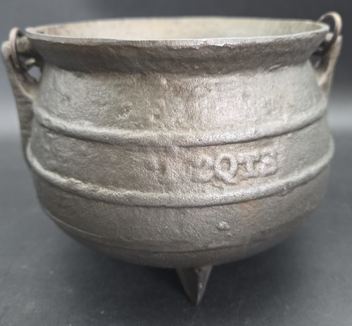 Antique cast iron kettle - antique,