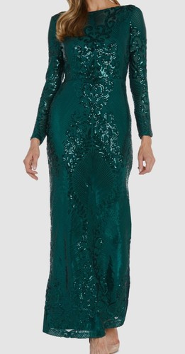 Nightway women green sequin - green,