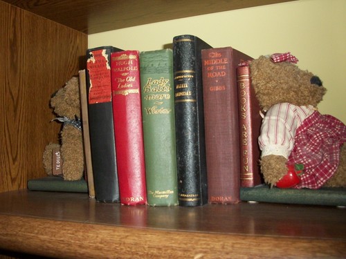 Antique teddy bears wooden - teddy,