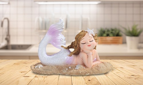 Daydreaming little mermaid - little,