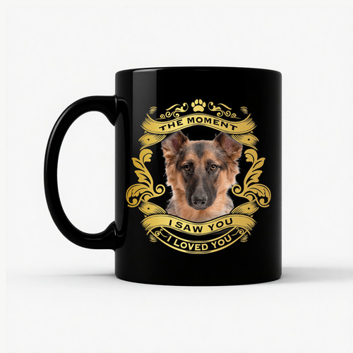 German shepherd mug dog - german, lover