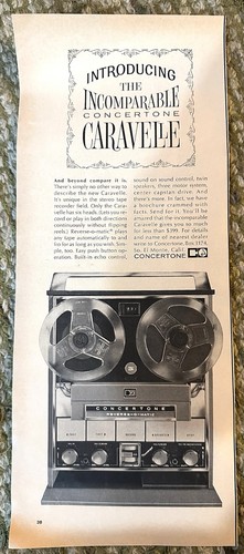 1960s concertone caravelle - concertone,