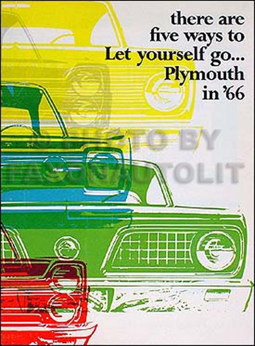 1966 plymouth color sales - plymouth,