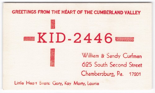 Vintage 1960s qsl - vintage,