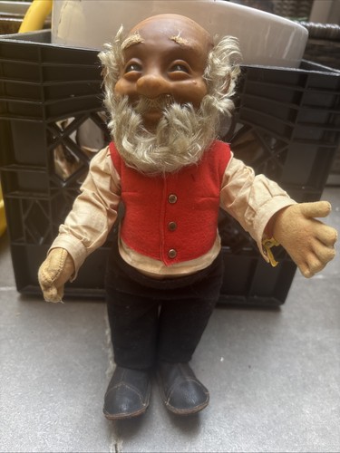 Steiff vintage doll old man - old,