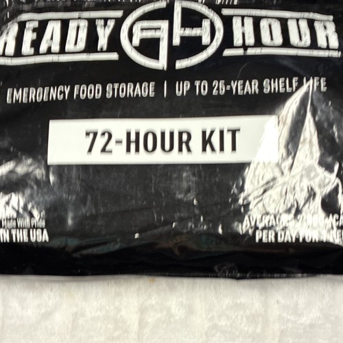 Ready hour emergency - hour, 72-hour