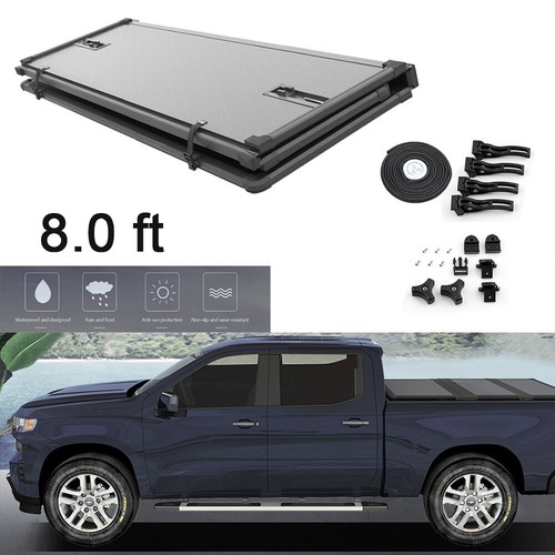 8ft lock hard fold tonneau - hard,