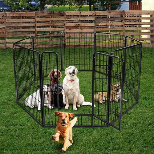 Panel dog playpen - 8,