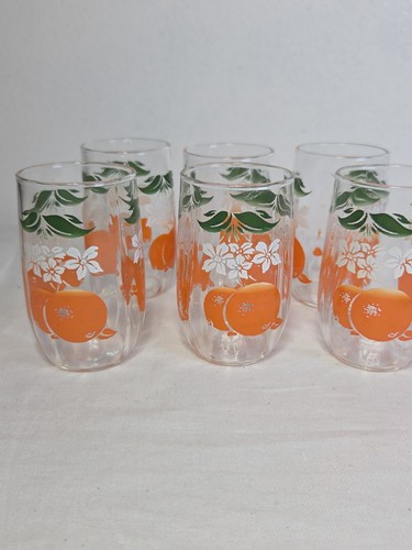Vintage set small orange - 6,