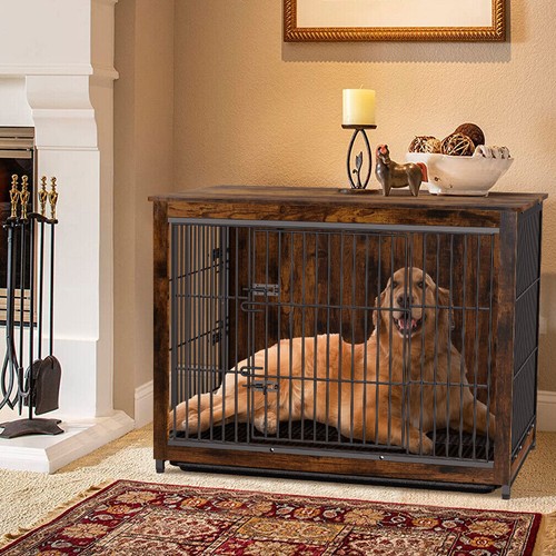 Large dog crate wire pet - dog,