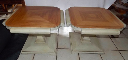 Cream distressed finish pecan - finish,