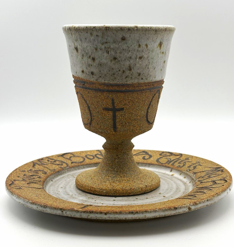 Christianity ceramic communion - ceramic,