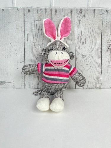 Sock monkey easter bunny - easter,