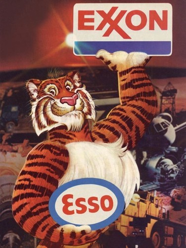 Esso exxon gas name - exxon, change
