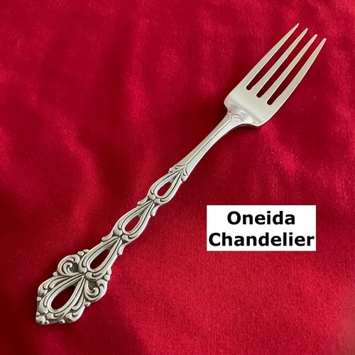Oneida chandelier dinner fork - oneida,