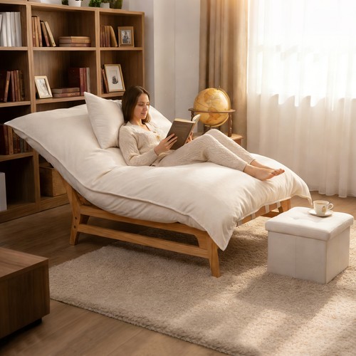 Oversized chaise lounge chair - oversized,