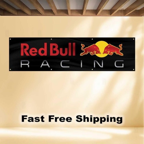 Red bull racing banner - red,