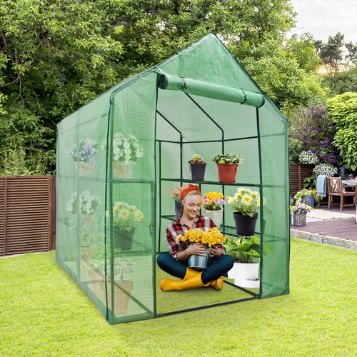 Tiers shelves greenhouse - 8,
