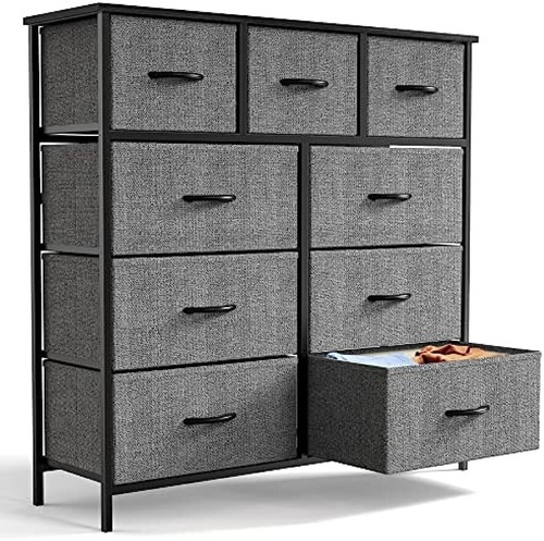 Drawer tall bedroom dresser - 9-drawer,