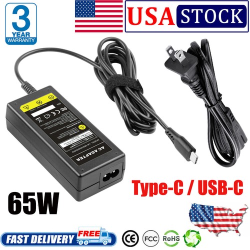65w usb laptop adapter - usb-c,