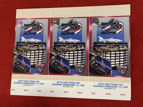 Rare uncut 1998 daytona - uncut,