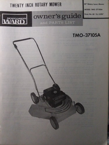 Montgomery ward walk behind - montgomery, walk-behind