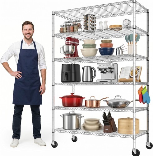 Wire shelving unit wheels - unit, w/wheels
