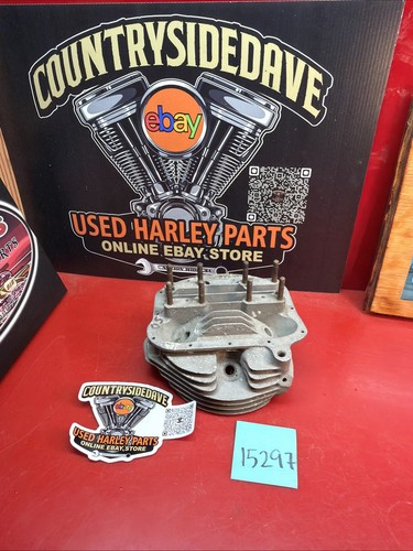 Harley panhead head - head, front