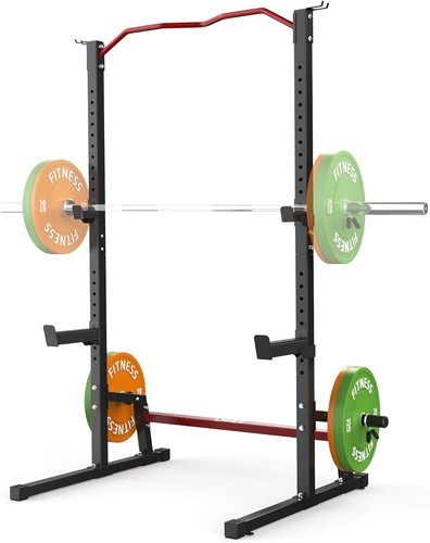 Adjustable squat rack - rack, barbell