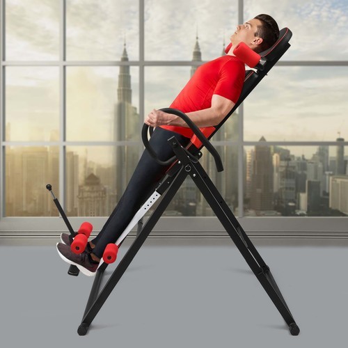 Inversion table teeter machine - table,