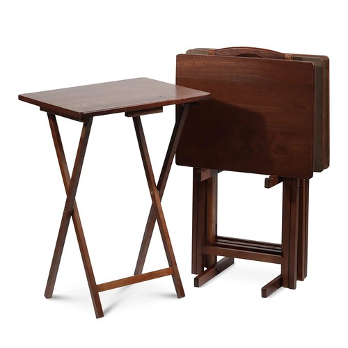 Wood folding tray - pj, tables