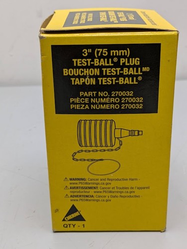 Cherne test ball - 3",
