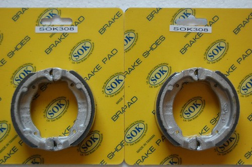 Front brake shoes fit - front,