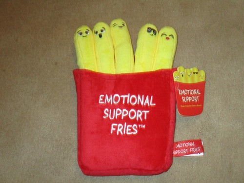 Emotional support fries the - emotional,