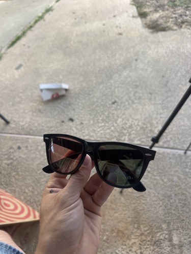 Vintage black ray ban - ray-ban, usa
