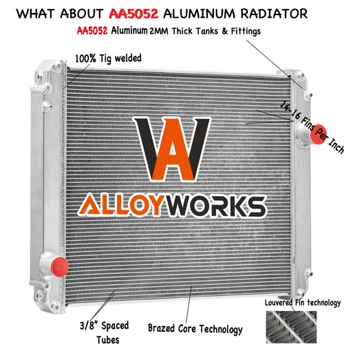 Row radiator for - row,
