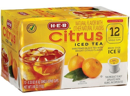 Citrus iced tea cup pods - iced, k-cup